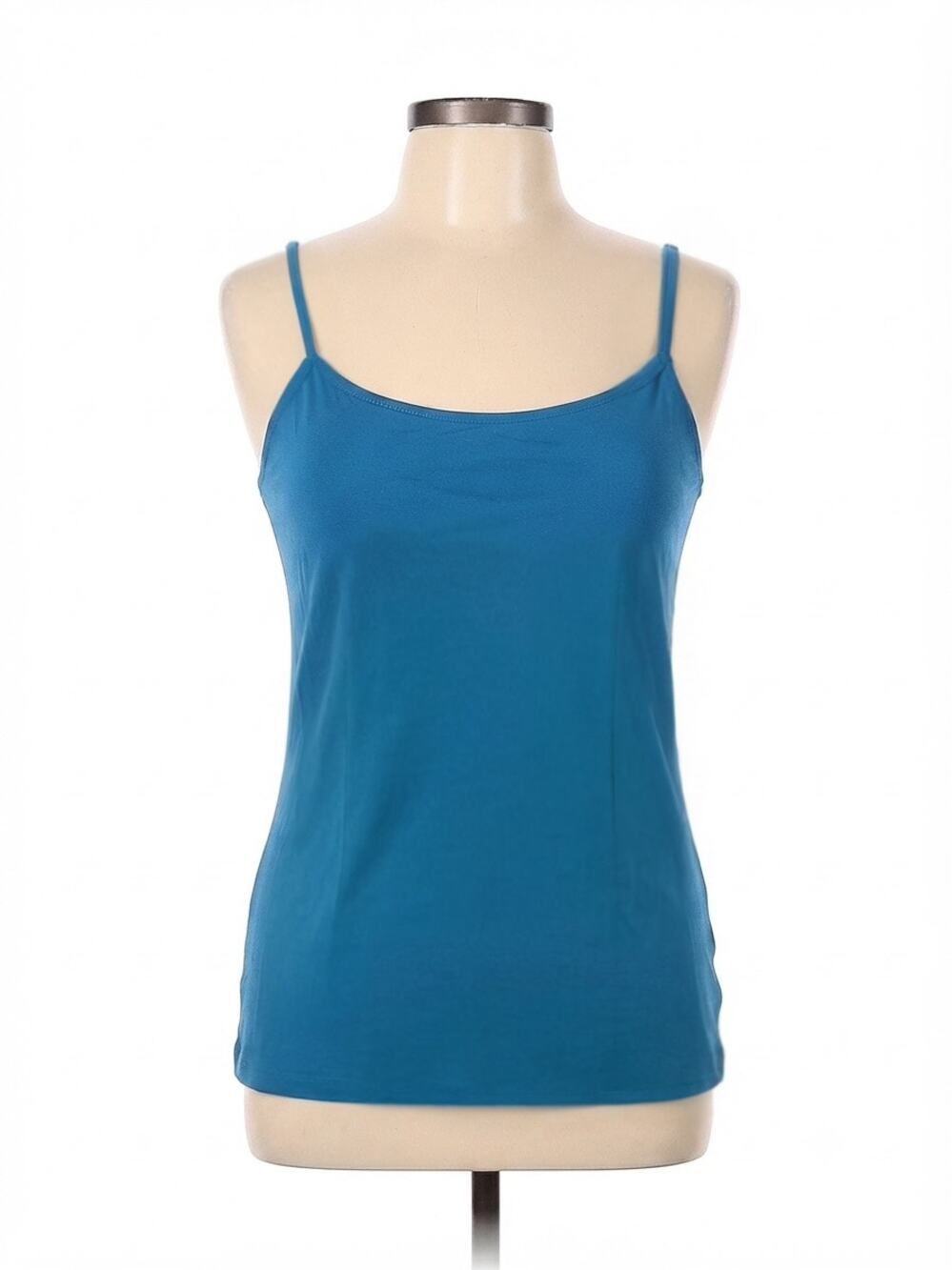 Ann Taylor Loft Teal Blue Camisole Tank Top Spaghetti Strap XL